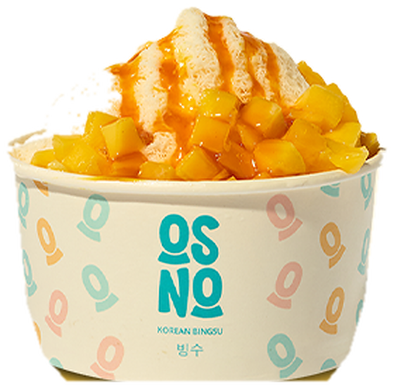 Official OSNO mango bingsu