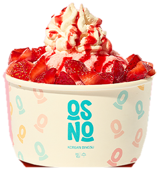 Official OSNO strawberry bingsu